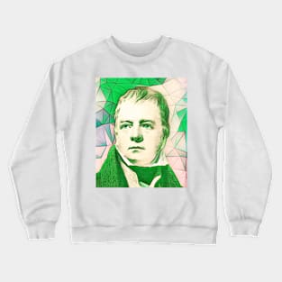 Walter Scott Green Portrait | Walter Scott Artwork 7 Crewneck Sweatshirt